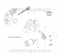 OIL FILTER AND DIPSTICK