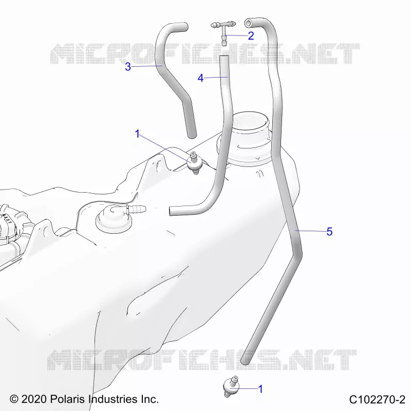 FUEL TANK VENTING- A21SVE95KK (C102270-2)
