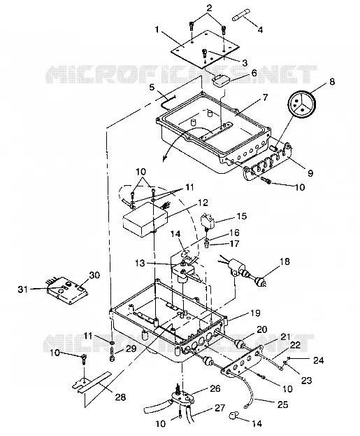 ELECTRICAL BOX SLT 750 B944170 (4925942594020A)