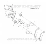 BRAKES, REAR CALIPER