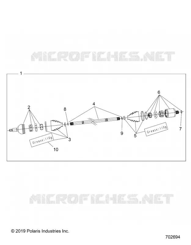 DRIVE TRAIN, HALF SHAFT, FRONT
