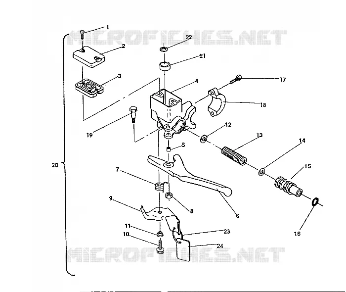 MASTER CYLINDER  500 SP/500 SKS (4921262126019A)