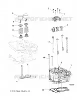 CYLINDER HEAD, CAM AND VALVES