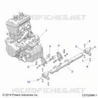 ENGINE, MOUNTING
