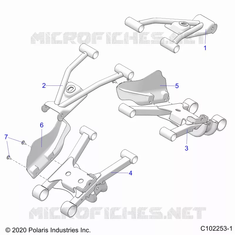 REAR SUSPENSION CONTROL ARMS