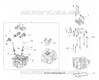 ENGINE, CYLINDER HEAD, CAMS AND VALVES