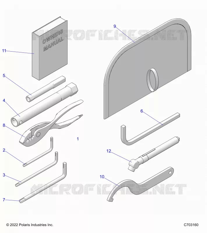 REFERENCE, OWNERS MANUAL AND TOOL KIT