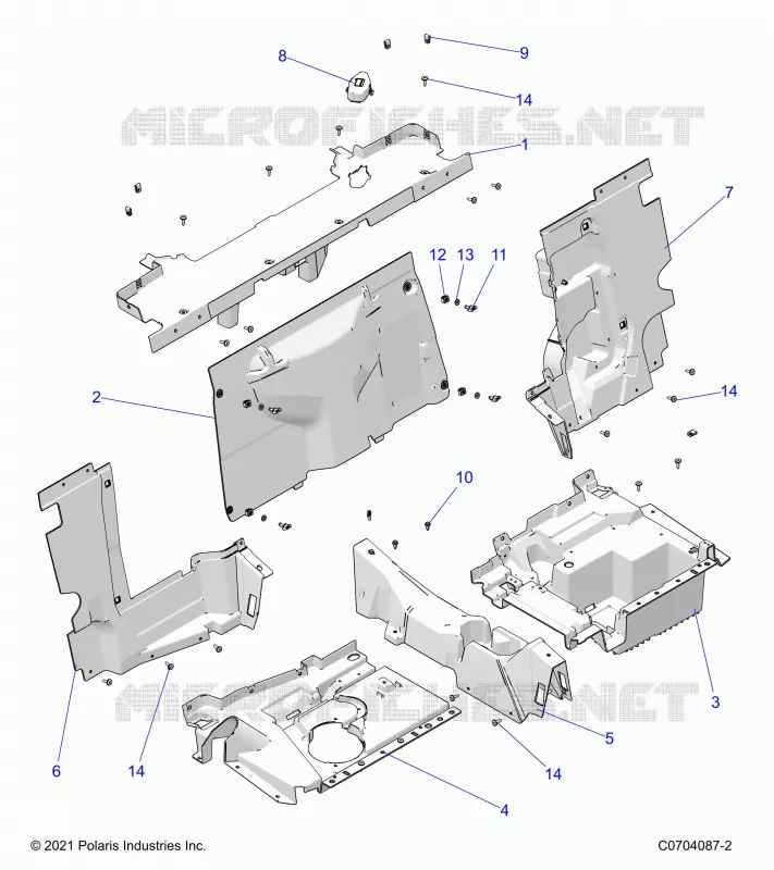 REAR BODYWORK CLOSEOFF