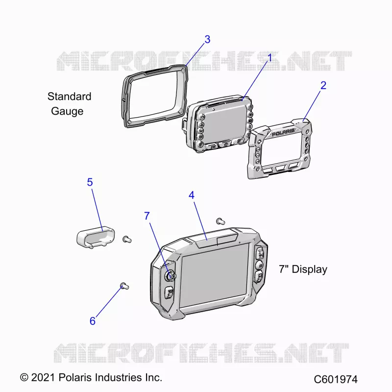 ELECTRICAL, MULTI FUNCTION GAUGE