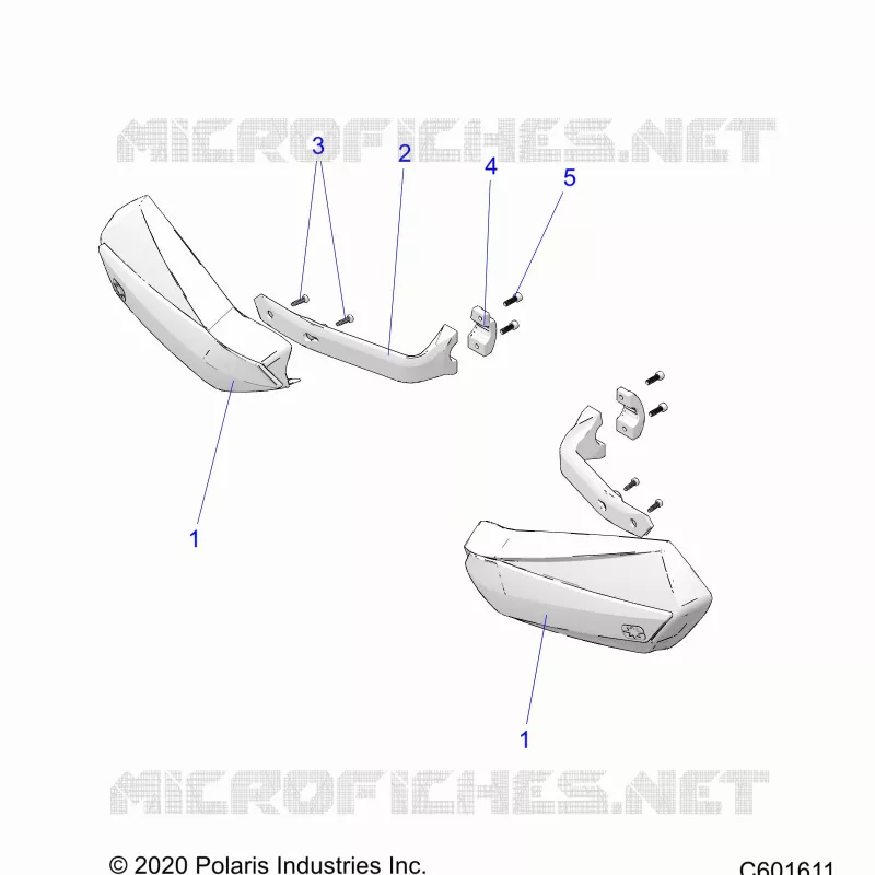 STEERING, HAND GUARDS