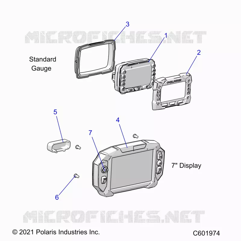 ELECTRICAL, MULTI FUNCTION GAUGE