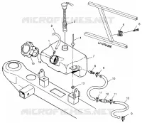 OIL TANK SCRAMBLER 400 W98BC38C (4947254725A014)