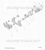 BRAKES, REAR CALIPER