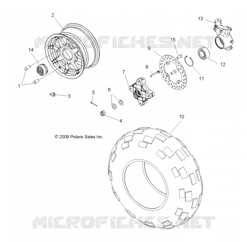 WHEELS, FRONT