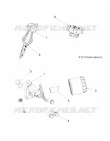 ENGINE, OIL FILTER AND DIPSTICK