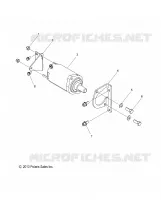ENGINE, STARTER MOTOR