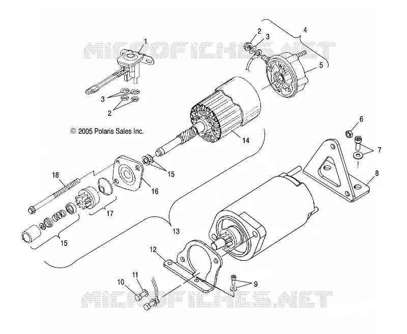 STARTING MOTOR