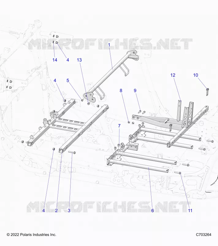 CHASSIS, SEAT AND CENTER CONSOLE MOUNTING
