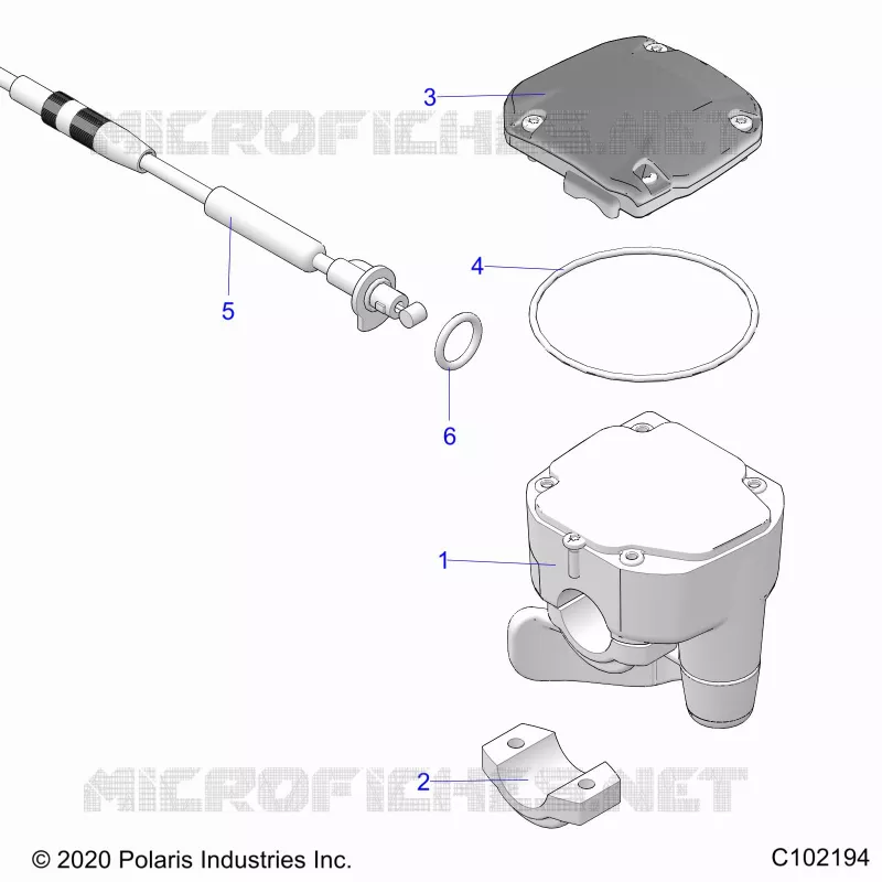 STEERING, CONTROLS, THROTTLE ASM. AND CABLE