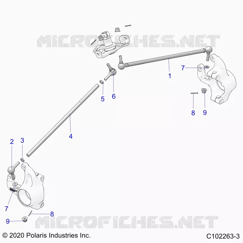STEERING, STEERING TIE RODS.