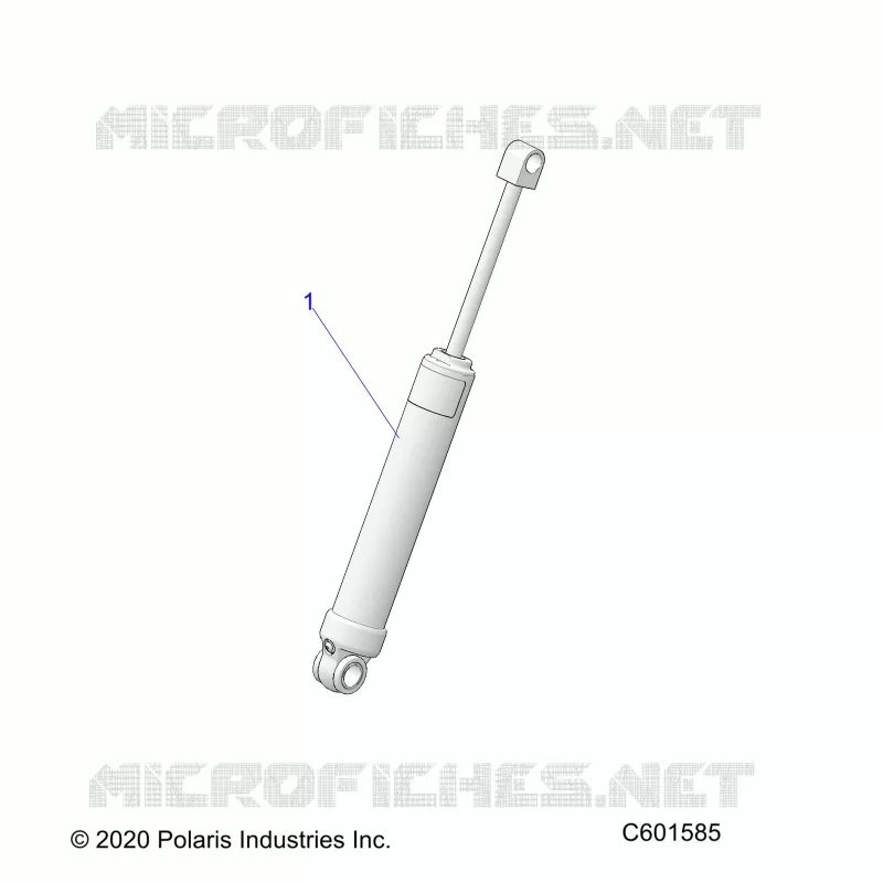 SUSPENSION, REAR SHOCK TRACK