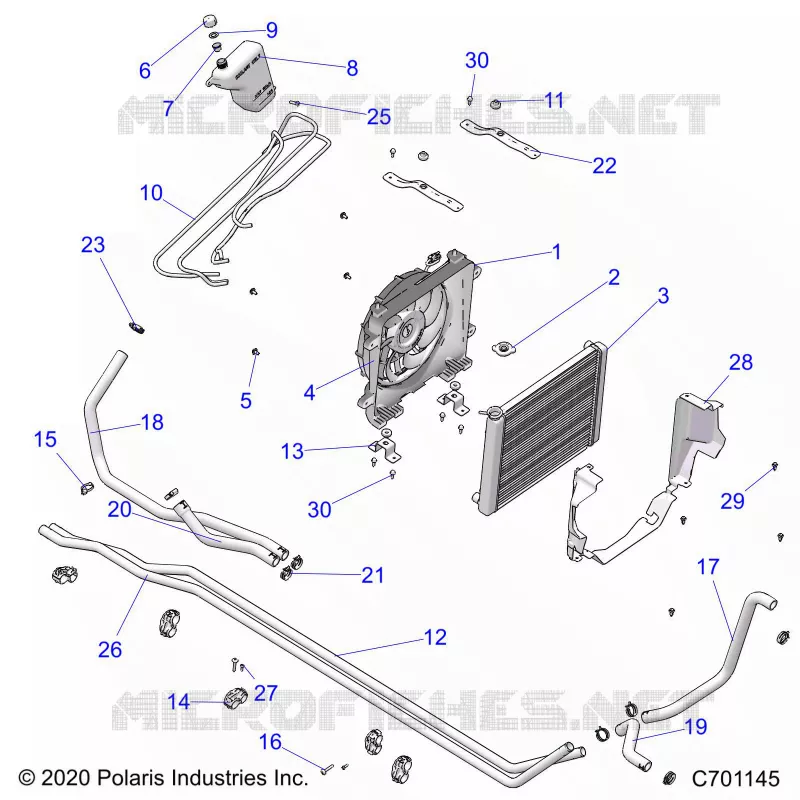 ENGINE, COOLING SYSTEM