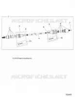 DRIVE TRAIN, REAR HALF SHAFT