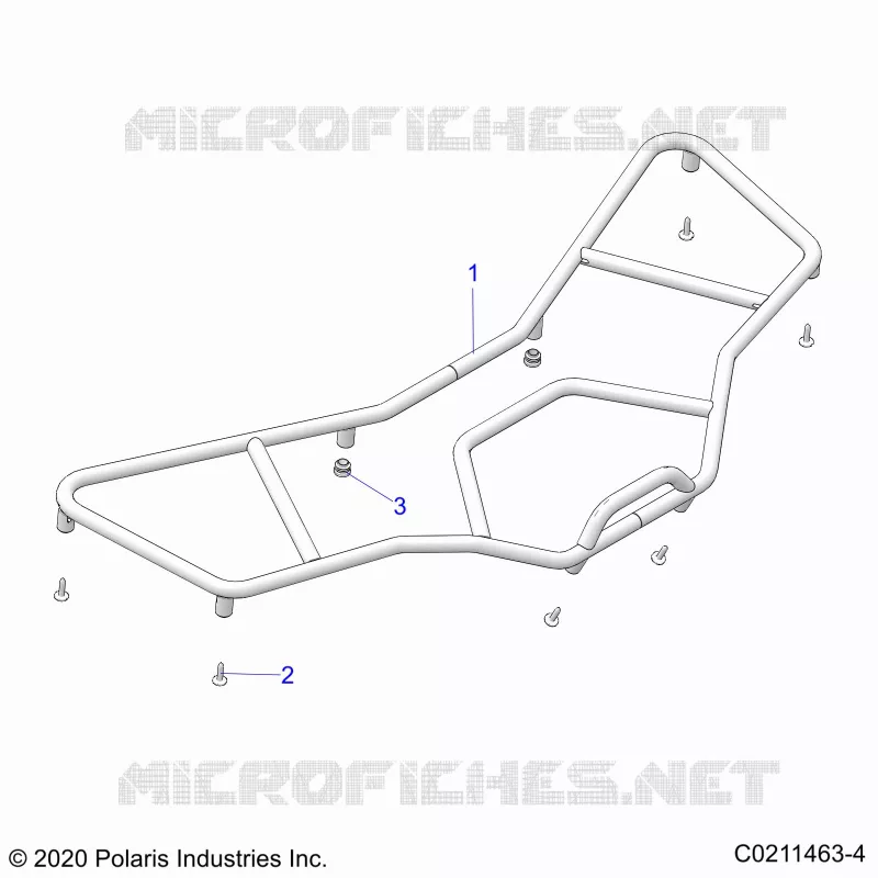 FRONT RACK, UTILITY