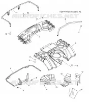 REAR BODYWORK CAB AND REAR RACK