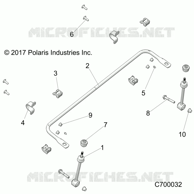 FRONT SUSPENSION STABILIZER BAR- R20RRF99AV/BV (C700032)