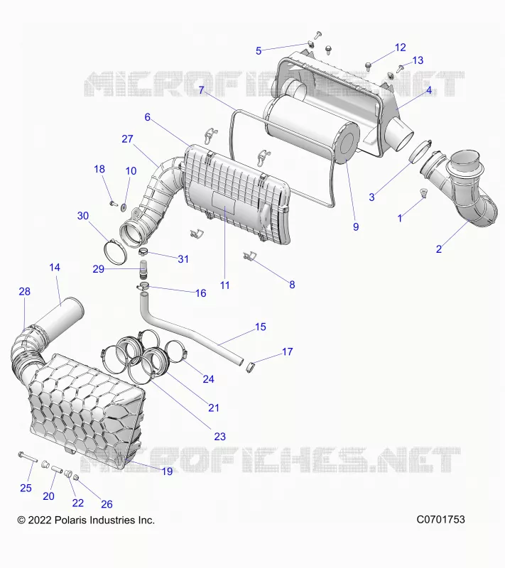 ENGINE, AIR INTAKE SYSTEM