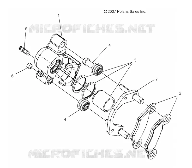 FRONT BRAKE CALIPERS