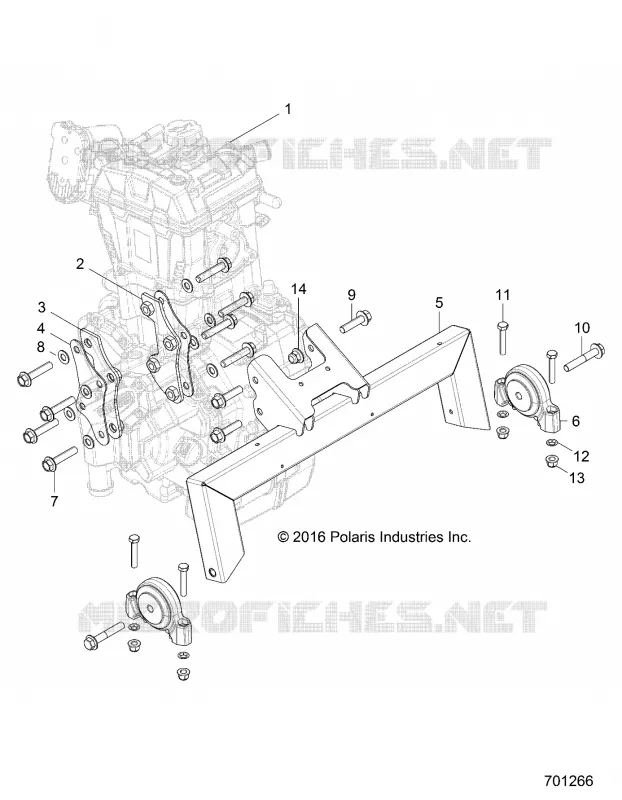 ENGINE, ENGINE MOUNTING
