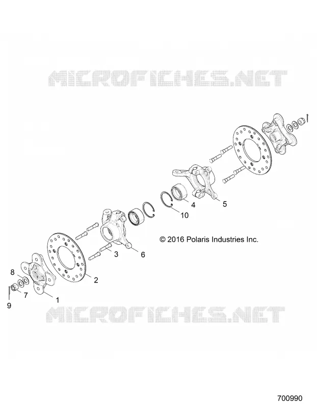 FRONT SUSPENSION CARRIER AND HUB