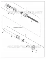 SNOW BLOWER DRIVE SHAFT