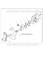 REAR BRAKE CALIPER