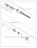 SNOW BLOWER DRIVE SHAFT