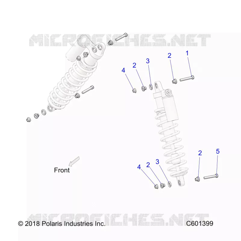 SUSPENSION, SHOCK MOUNTING (IFS)