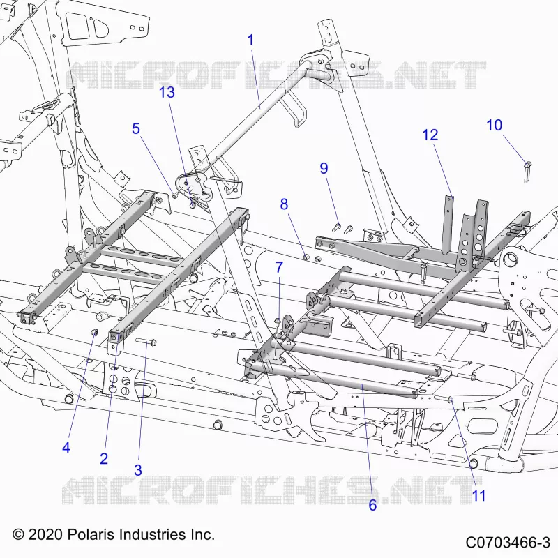 CHASSIS, SEAT AND CENTER CONSOLE MOUNTING