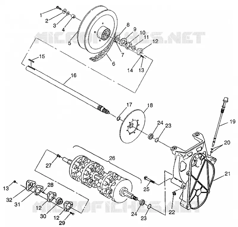 DRIVE TRAIN  RXL 0976768 (4938523852B009)