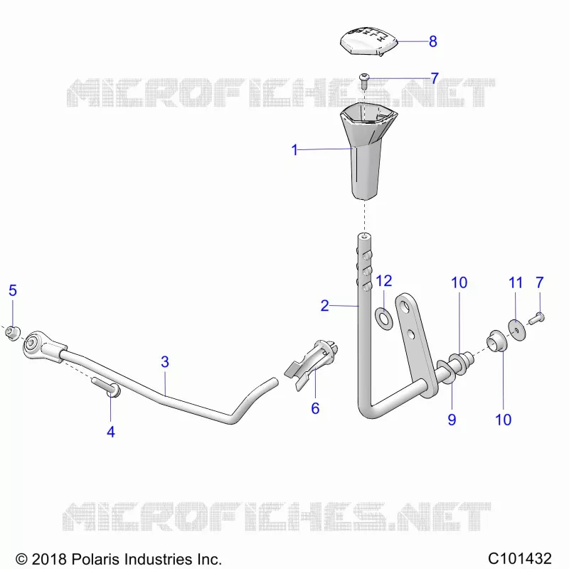 DRIVE TRAIN, GEAR SELECTOR
