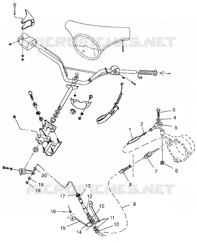 STEERING SLT 700 B964166 AND INTL. SLT 700 I964166 (4933923392A013)