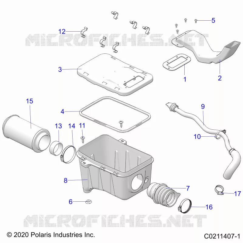 ENGINE, AIR INTAKE SYSTEM