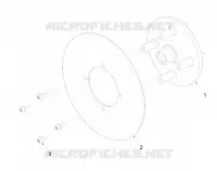 WHEELS, COMPONENTS, END, 9.21 INCH, DISC 4 BOLT