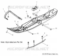 STEERING, SKI ASM.