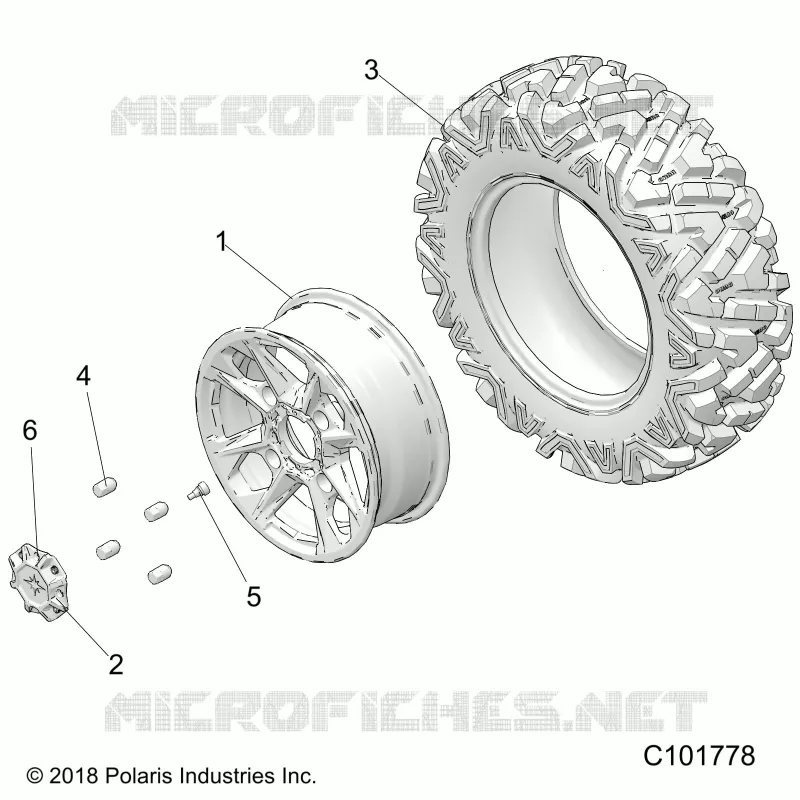 WHEELS, FRONT