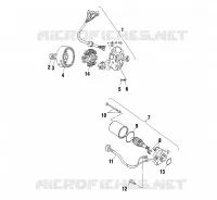 GENERATOR/STARTING MOTOR