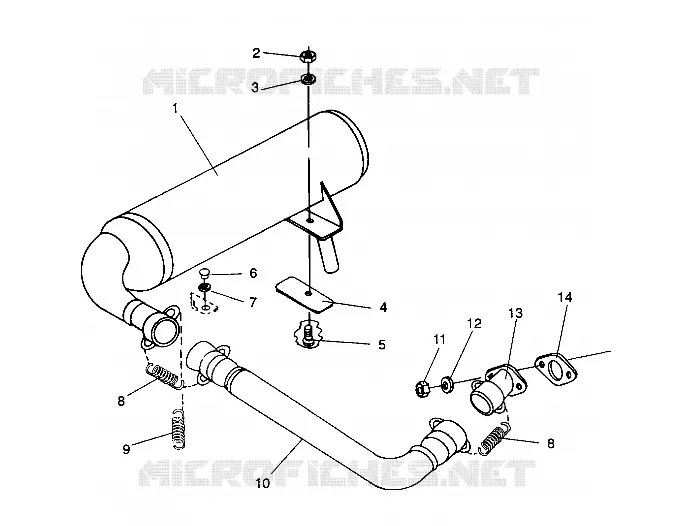EXHAUST SYSTEM STARLITE / 0933427 (4922972297024A)