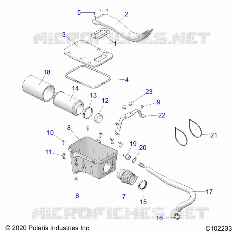 ENGINE, AIR INTAKE SYSTEM