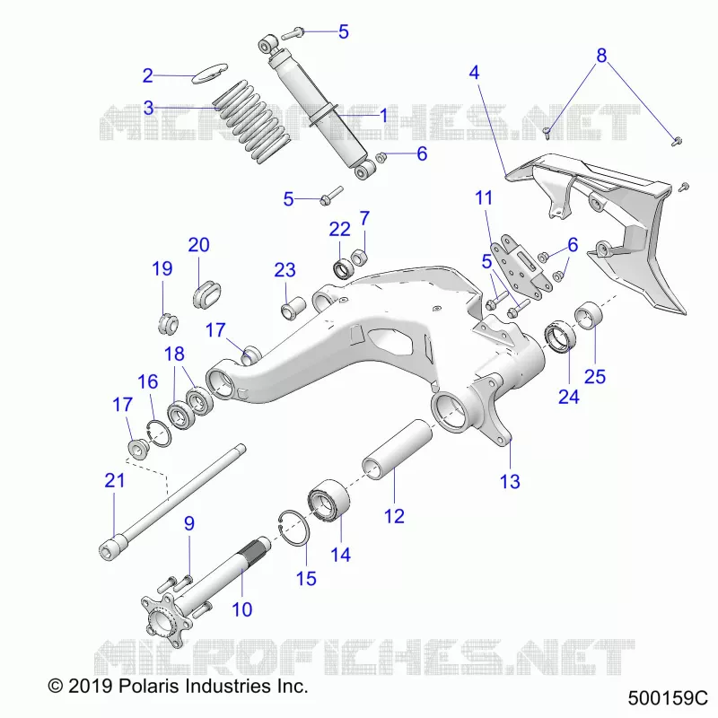 REAR SUSPENSION ASM.